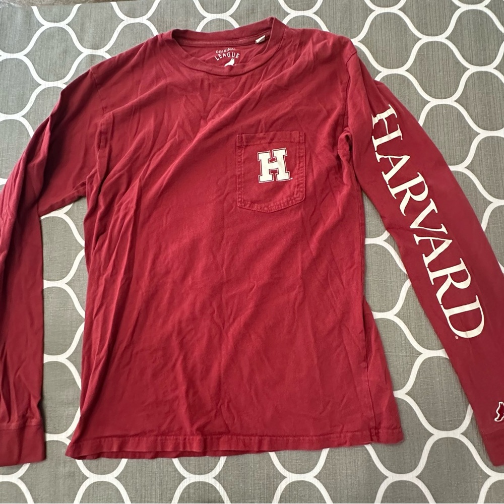 Harvard Long Sleeve T-Shirt EUC